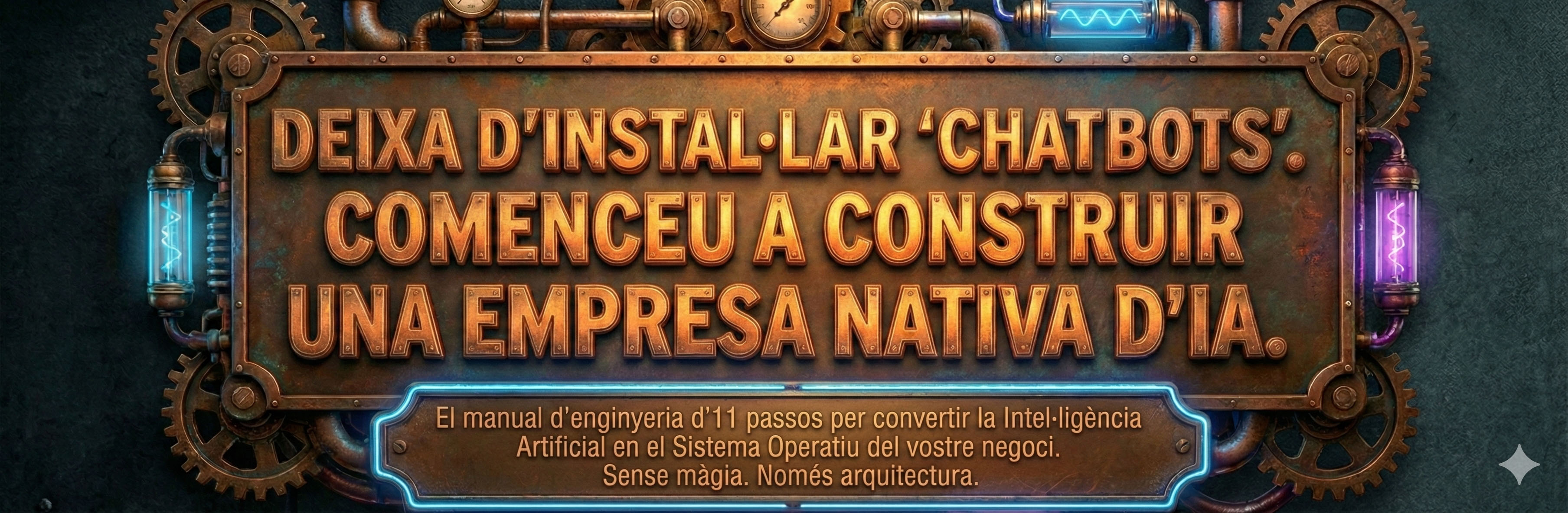 Deja de instalar chatbots. Empieza a construir una Empresa IA-Nativa.